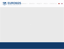 Tablet Screenshot of eurokos.net